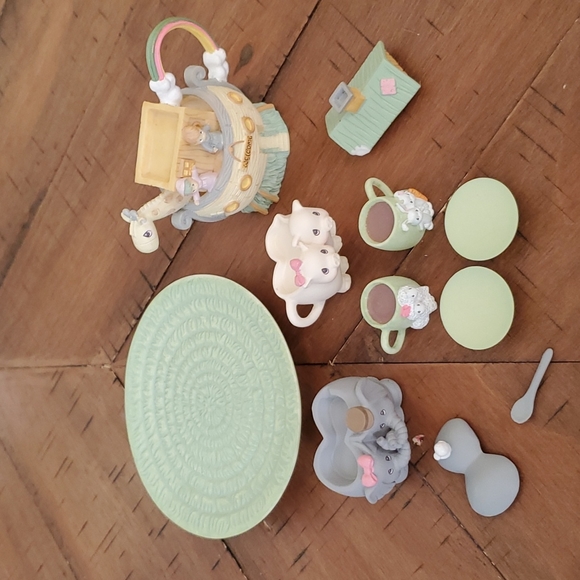 1996 Precious Moments Noah's Ark Tea Set - Picture 15 of 17